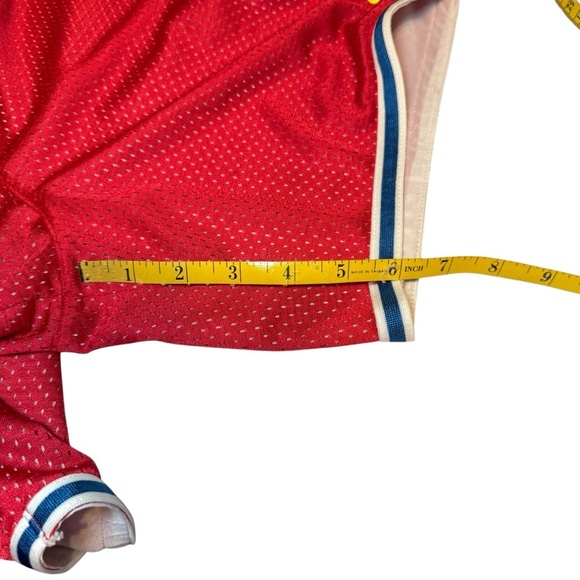 Nike Shorts Womens Extra Small Red Dri Fit Mesh Athletic Jogging Y2K Swoosh EUC - Picture 6 of 9